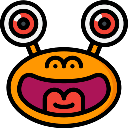 Monster monster horror terror icon