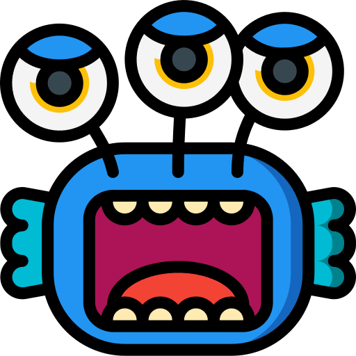 Monster monsters avatar horror icon