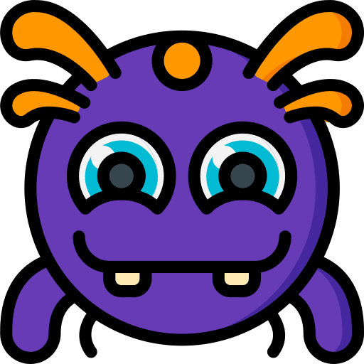 Monster terror scary monsters icon