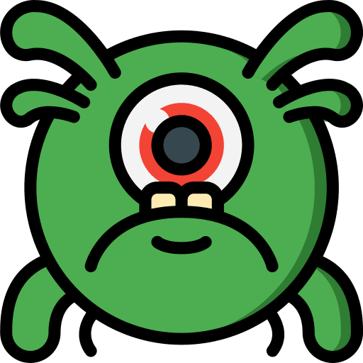 Cyclops monster cyclops horror icon