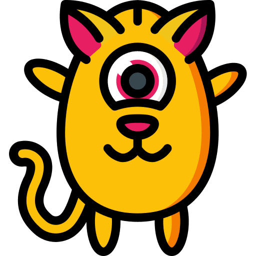 Monster miscellaneous halloween horror icon