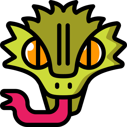 Dragon horror terror fantasy icon