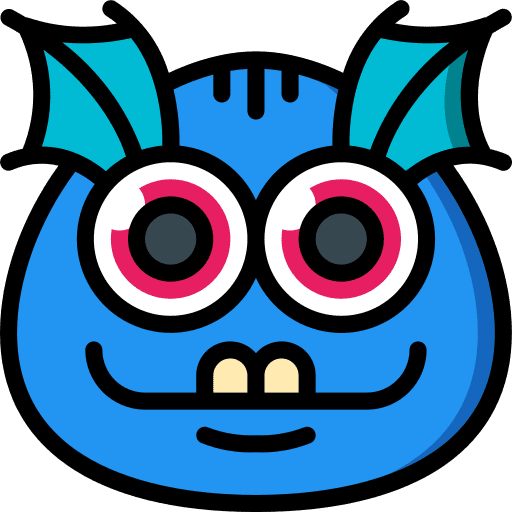 Monster avatar scary horror icon