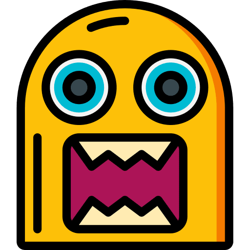 Monster terror fear miscellaneous icon