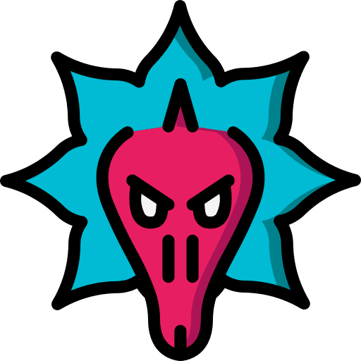 Monster avatar scary miscellaneous icon