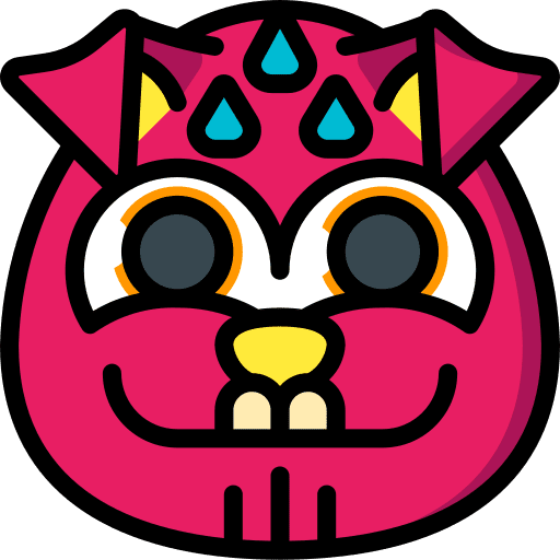 Monster fear miscellaneous dog icon