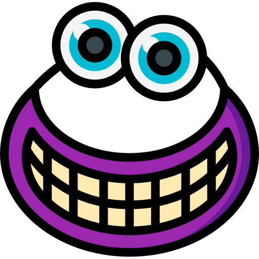 Monster halloween fear horror icon