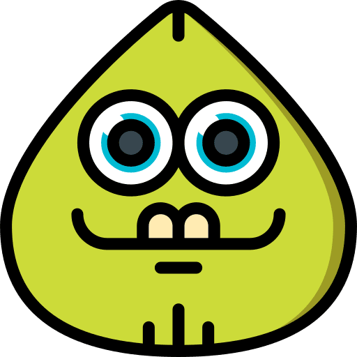 Monster halloween scary fear icon