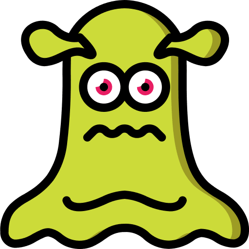 Monster horror avatar scary icon