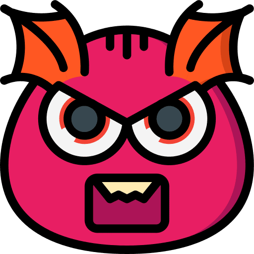 Monster horror monster halloween icon