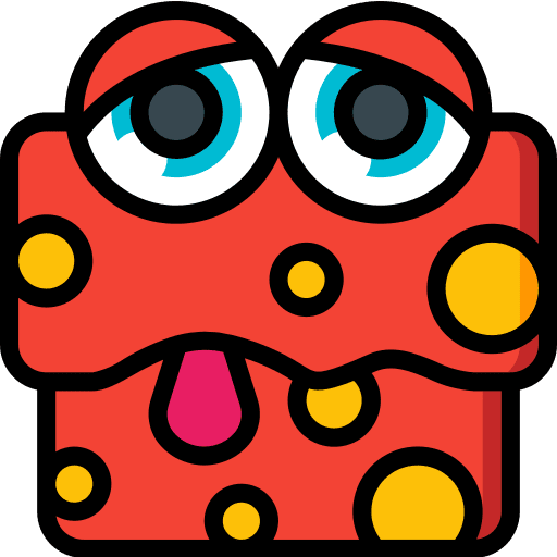 Monster scary avatar fear icon