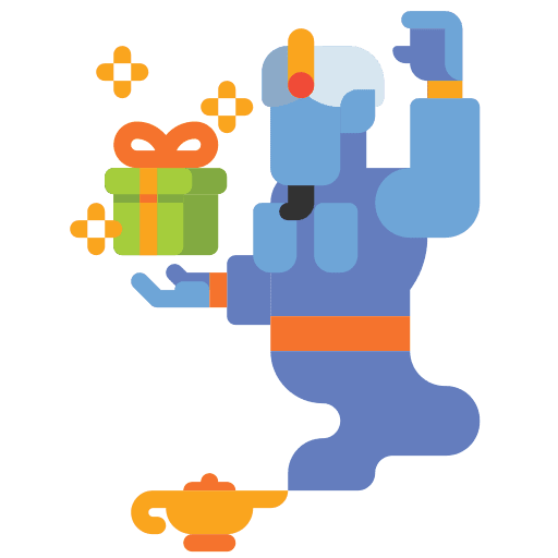 Genie lamp fantasy folklore avatar icon
