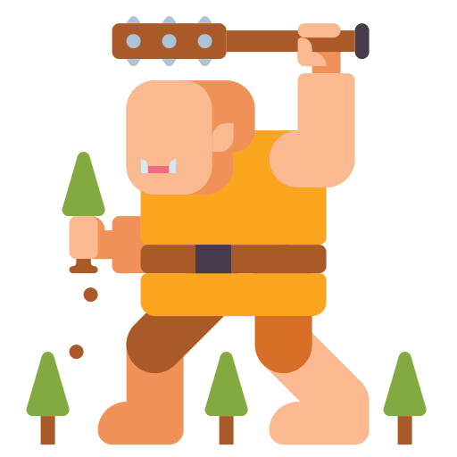 Giant monster truck monster giant icon