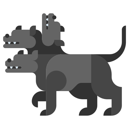 Cerberus cultures folklore halloween icon