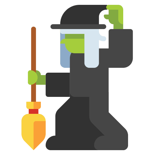 Witch astrology witchcraft magician icon