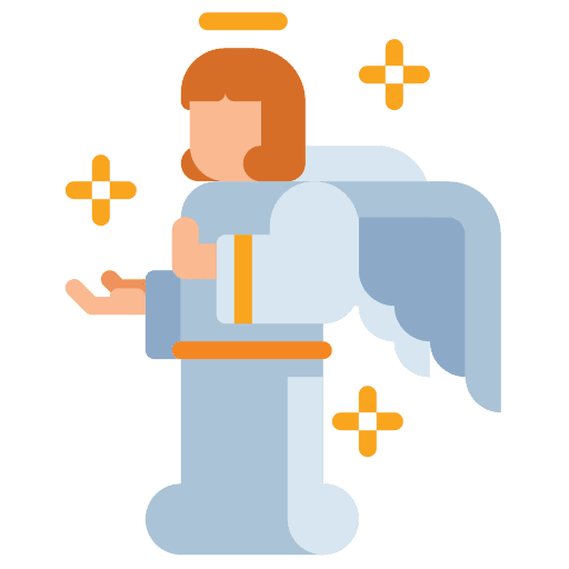 Angel costume halloween angel icon