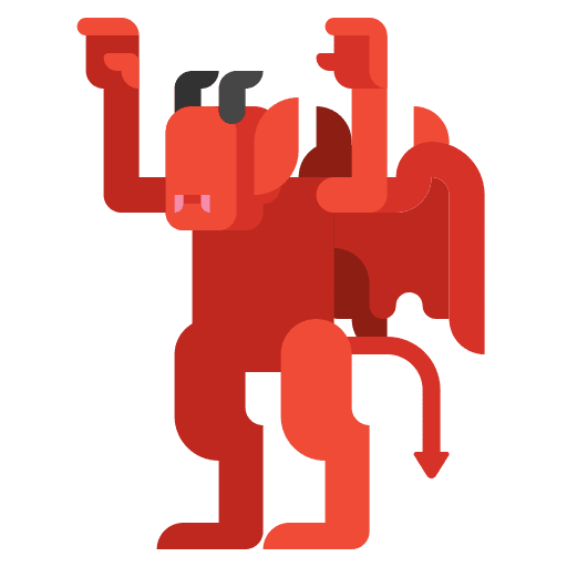 Devil daredevil demon giant icon