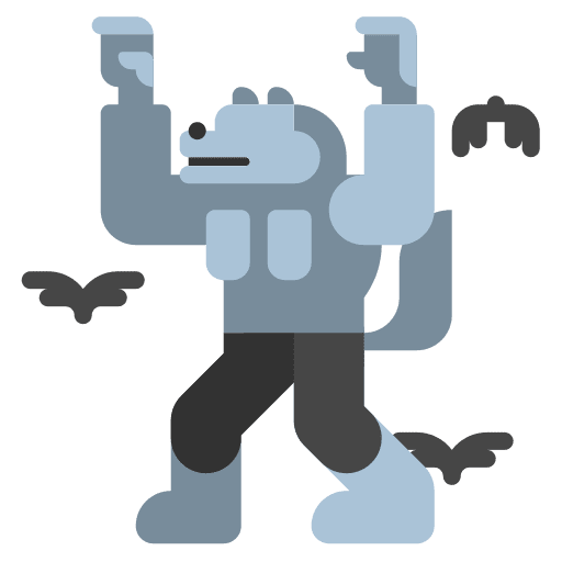 Monster monster scary avatar icon