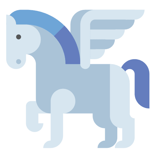 Pegasus wing pegasus horses icon