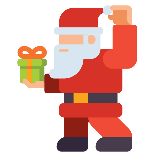 Santa claus avatar santa fe noel icon