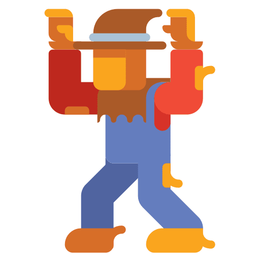 Scarecrow scarecrow character crow icon
