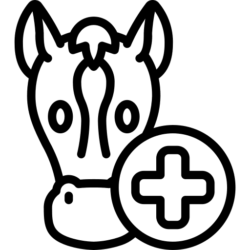 Horse horse animals equine icon