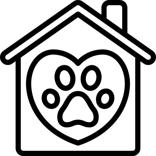 House vet pets animals icon