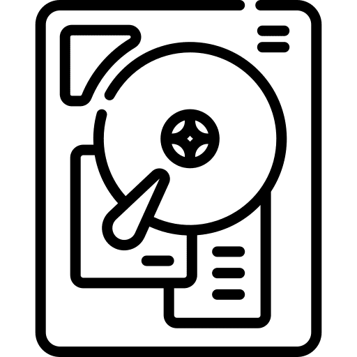 Harddisk harddisk electronics data icon