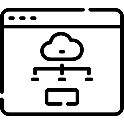 Browser web seo and web computing icon Browser web seo and web computing icon