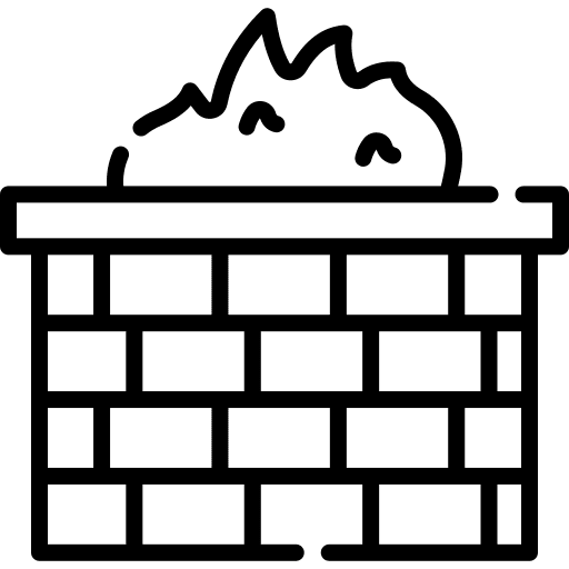 Firewall web security breach firewall icon Firewall web security breach firewall icon