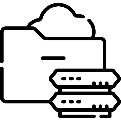 Folder document cloud folder icon Folder document cloud folder icon