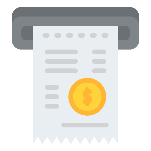 Bill business and finance invoice payment method icon Bill business and finance invoice payment method icon