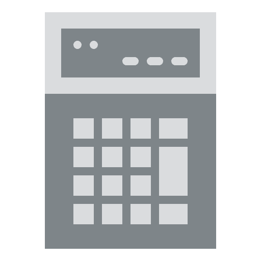 Calculator payment calculator accounting icon Calculator payment calculator accounting icon