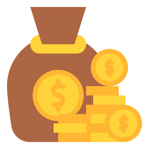 Money bag banking business and finance money icon Money bag banking business and finance money icon
