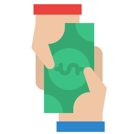 Pay dollar money bank icon Pay dollar money bank icon