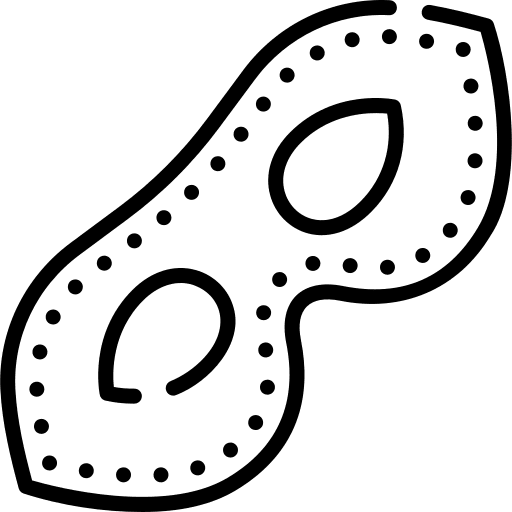 Eye mask birthday party birthday and party icon