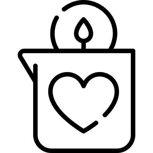 Massage spa candles aromatherapy massage icon