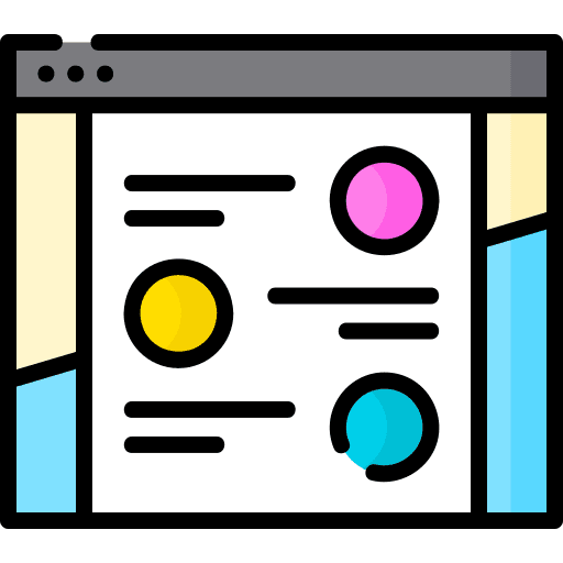 Web widescreen web design edit tools icon