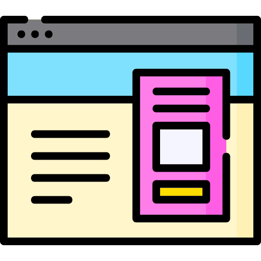 Web illustrator design web design icon Web illustrator design web design icon