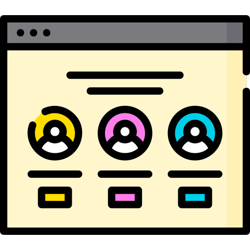 Web ui seo and web web icon Web ui seo and web web icon