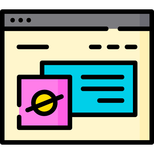 Web web widescreen design icon Web web widescreen design icon