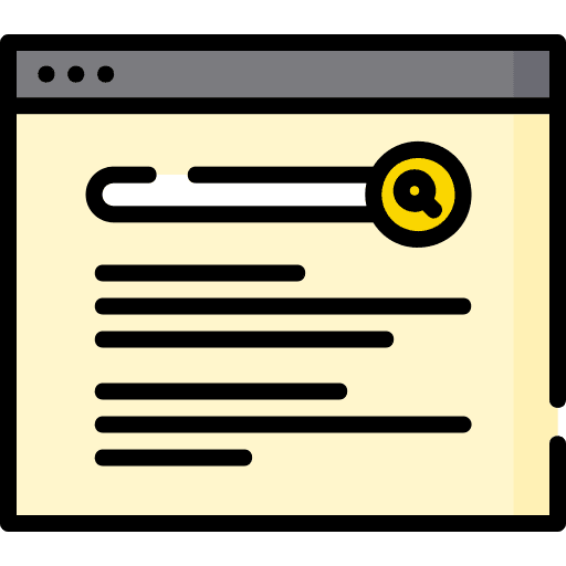 Web browser symbol design icon Web browser symbol design icon