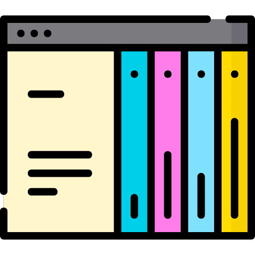 Web design layout symbols icon Web design layout symbols icon