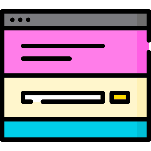 Web layouts layout web icon Web layouts layout web icon