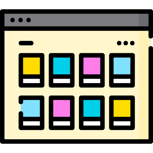 Web ui layout layouts icon Web ui layout layouts icon