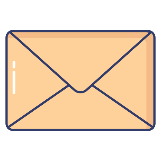 Message communications seo and web message icon