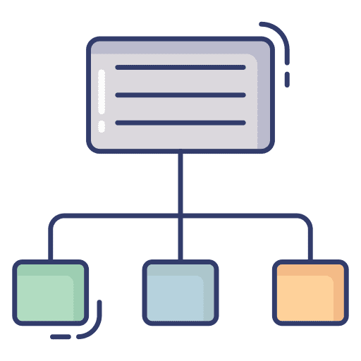 Flowchart notification algorithm seo and web icon Flowchart notification algorithm seo and web icon