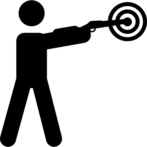 Shooting sports multisports shoot icon