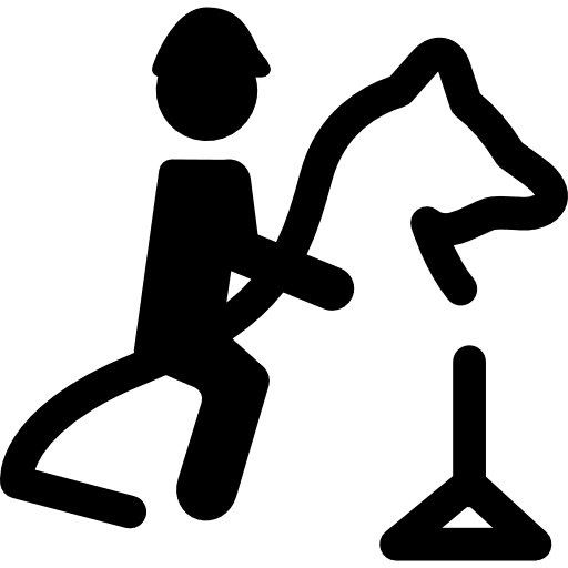 Equestrian competition equestrian jockey competition icon