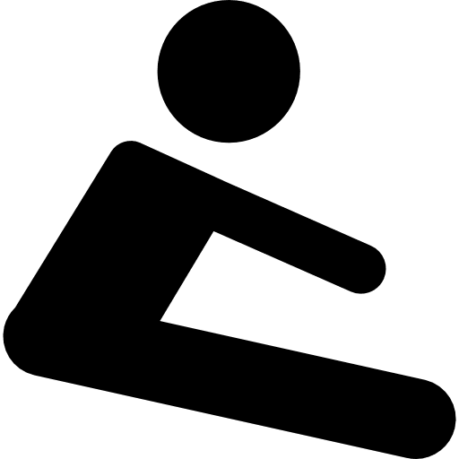 Jumping silhouette individual individual sports sport icon